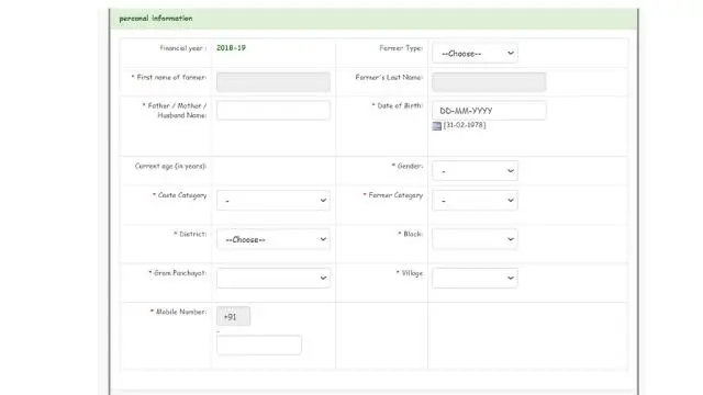 Kissan registration form online
