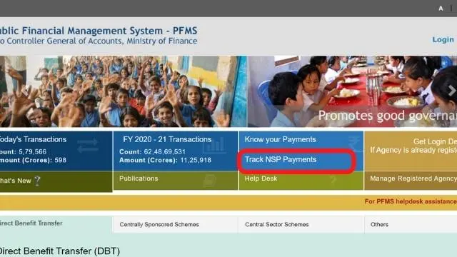 NSP Payment check