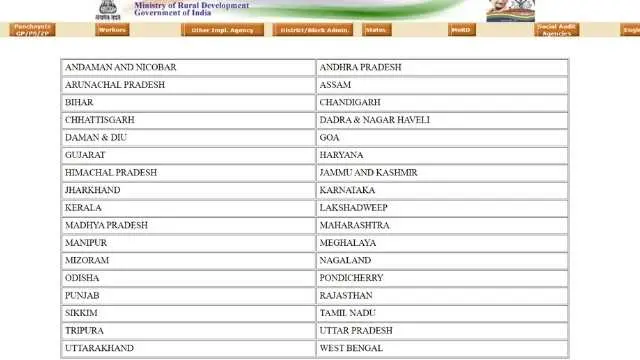 mnrega list