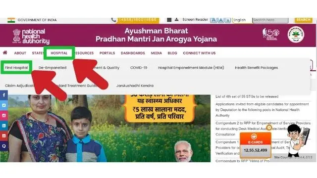 Ayushman bharat hospital list