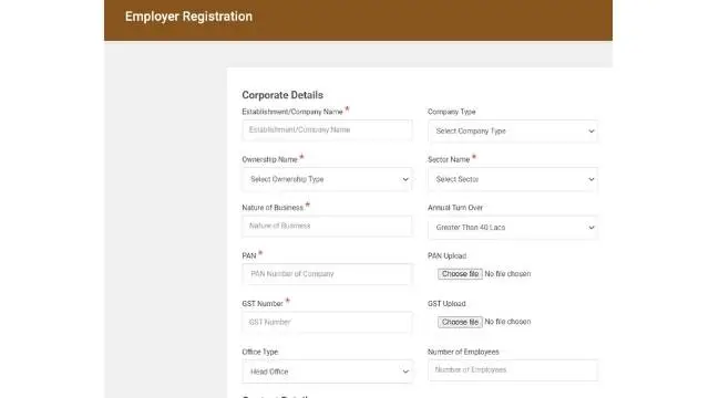 MP rojgar employer registration