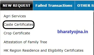 Nadakacheri cv Caste Certificate