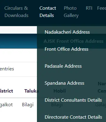 contact details