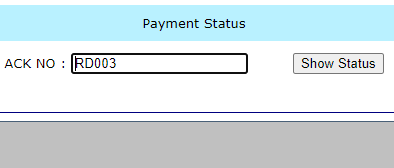 Nadakacheri cv payment status