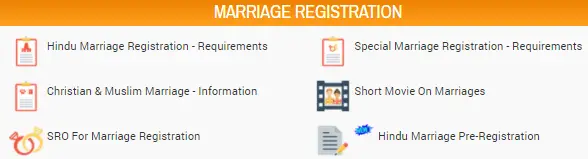 IGRS Telangana marriage registration