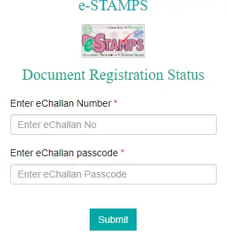 IGRS Telangana e-stamps online registartion