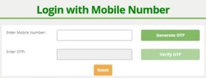 TNeSevai login with mobile