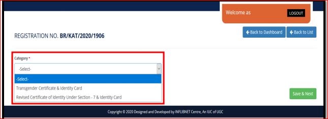transgender registration