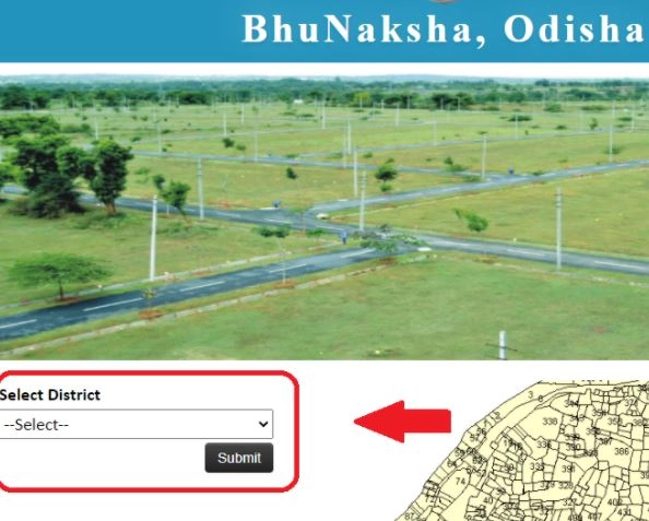 bhulekh Odisha district