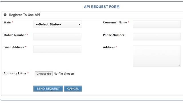 web API request Punjab