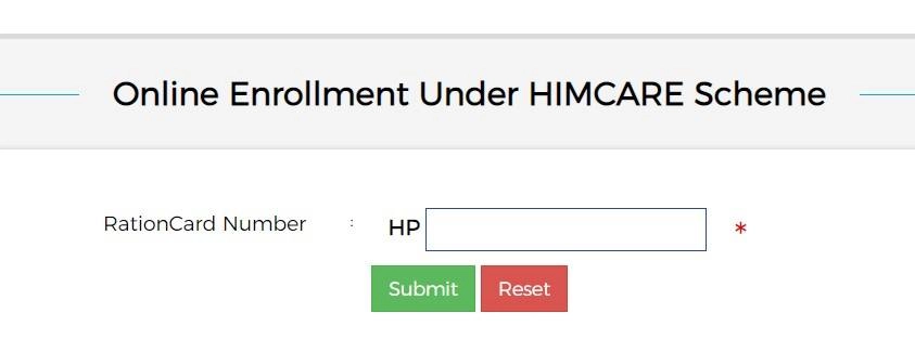 Himcare card application form