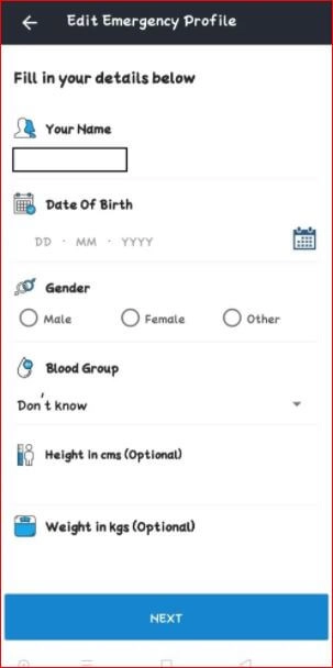 profile details