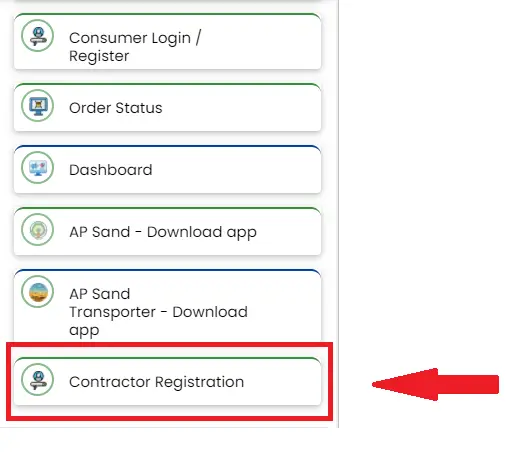 AP Sand contractor registration