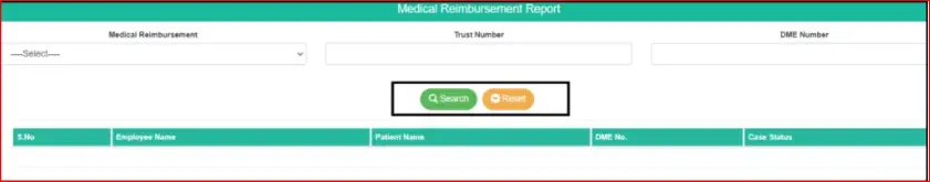 Aarogyasri medical reimbursement report