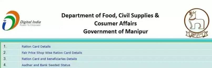 Food civil supplies and consumer affairs manipur